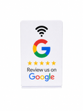 Tarjeta NFC Google con soporte